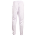 PITCH Kids Cricket Pants in white, featuring a comfortable elastic waistband and durable fabric designed for peak performance on the field during school or club cricket matches.