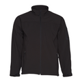 WARWICK Mens Contrast Soft-Shell Jacket Black 1 WS-JK31 Blank Clothing