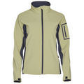 WARWICK Womens Contrast Soft-Shell Jacket Light Green Grey 1 WS-JK32 Blank Clothing WARWICK Womens Contrast Soft-Shell Jacket Light Green Grey 1 WS-JK32 Blank Clothing