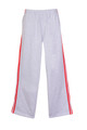Grey Marl + Red Sandy Men's Twin Stripe Track Pants, comfortable athletic bottoms featuring side striping, ideal for team uniforms or training.
