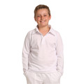 WICKET Kids Cricket Polo Shirt Long Sleeves WICKET Kids Cricket Polo Shirt Long Sleeves