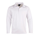 WICKET | Cricket Polo Shirt Long Sleeves White WICKET | Cricket Polo Shirt Long Sleeves White