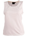 ZOOM Women contrast athletic singlet White/White