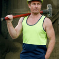 High Visibility Quick Dry Mesh Knit Safety Singlet High Visibility Quick Dry Mesh Knit Safety Singlet