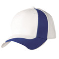 contrast baseball cap | white/navy