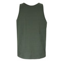VINCE | Mens 100% Cotton Tank Top | Army - Back VINCE | Mens 100% Cotton Tank Top | Army - Back