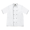 GOURMET | chefs jacket | short sleeve | white+black GOURMET | chefs jacket | short sleeve | white+black