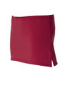 Maroon stretch skort with side split detail and fitted waistband