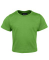 Lime Avery Baby Infant 100% Cotton T-Shirt, a soft, comfortable short-sleeve tee ideal for newborns and screen printing.