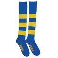 Royal Blue Gold | SUPREME | Adults Kids Sports Socks
