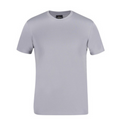 FAME Quick Dry Poly Sports Tshirt Light Grey JB-7PNFT Blank Clothing