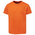 FAME Quick Dry Poly Sports Tshirt Orange JB-7PNFT Blank Clothing