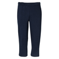 CASTLE Unisex Fleece Sweat Pants Navy Blue JB-3PFT Blank Clothing