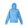 Sapphire Pepper Ladies Lightweight Heather Hoodie, a soft, breathable pullover ideal for layering, gym wear, or mild weather.
