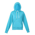 Jade Pepper Ladies Lightweight Heather Hoodie, a soft, breathable pullover ideal for layering, gym wear, or mild weather.
