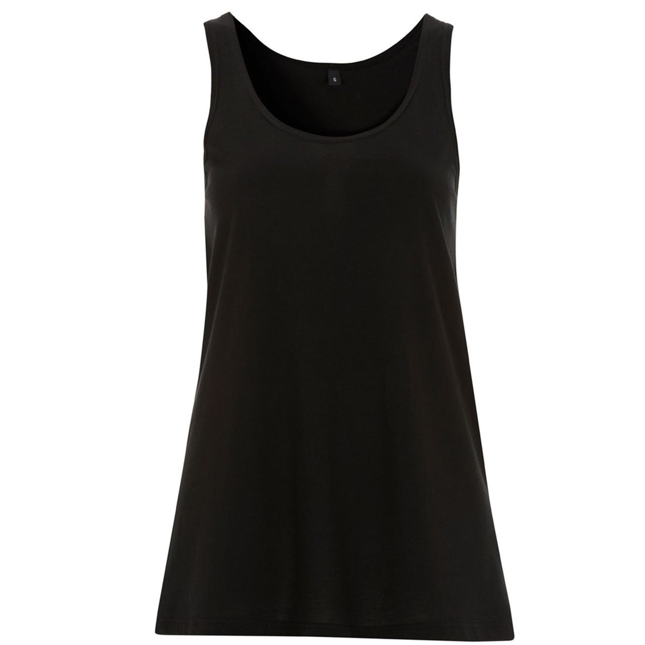 long singlet vest | fair trade clothing | womens plain eco tank singlets