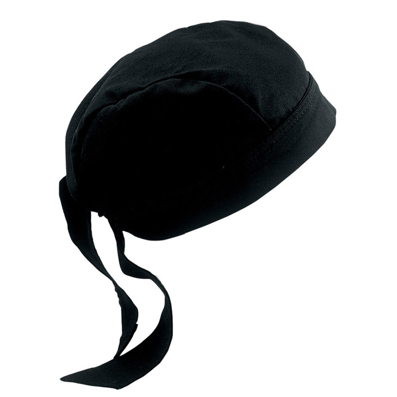 Black Head Wrap Poly Cotton | Kitchen Chef Works Clothing Online