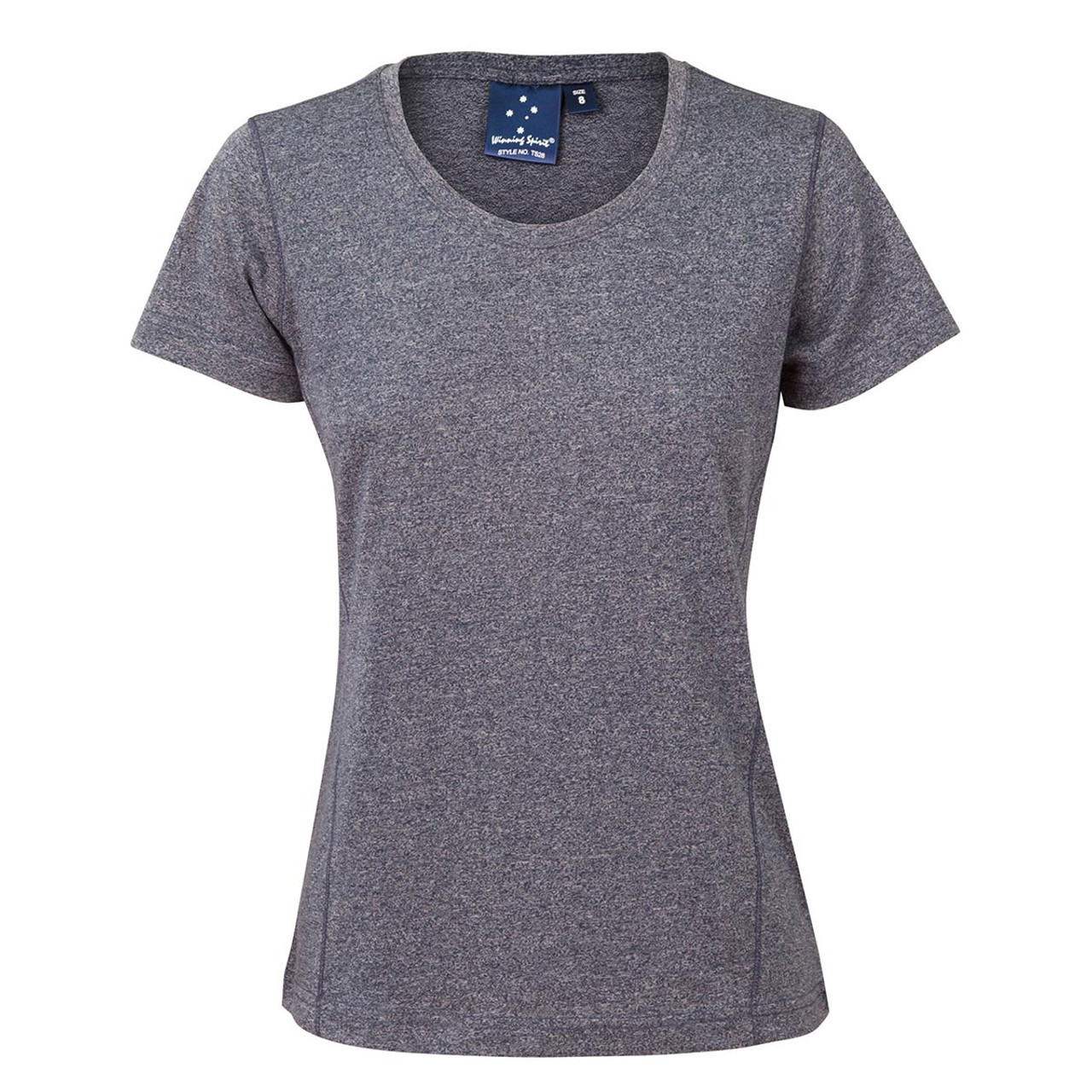 Plain Ladies Heather Sport Tshirts | Bulk Wholesale | Womens Plus Size
