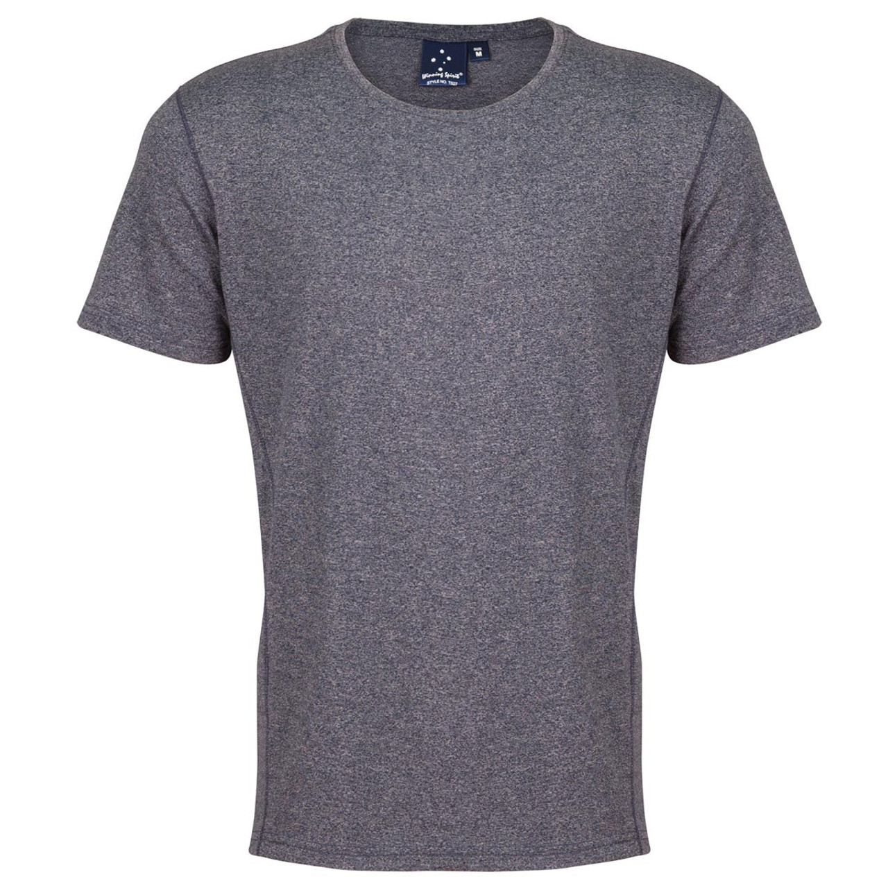 Plain Mens Heather Sport Tshirts | Bulk Wholesale Online