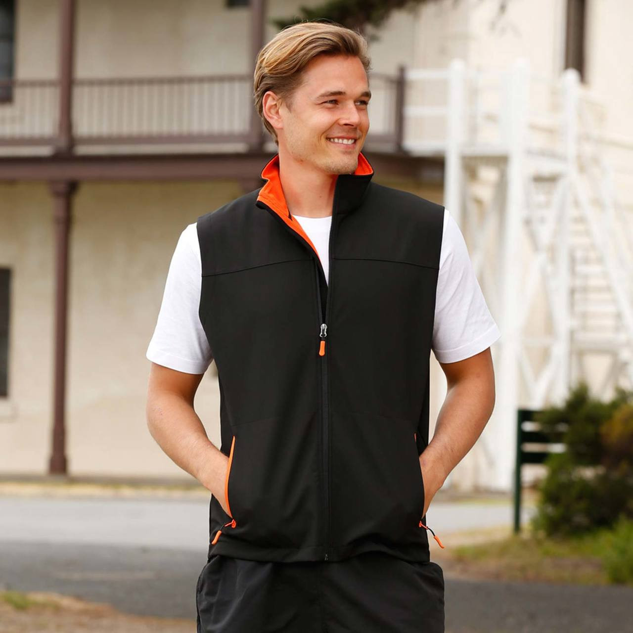 shell vest men's