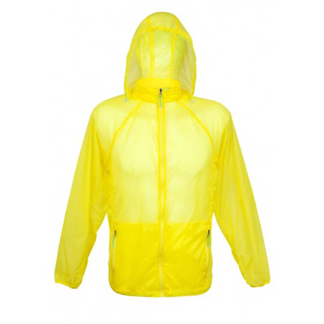 Plain Ladies Rain Jacket Foldaway Bag 