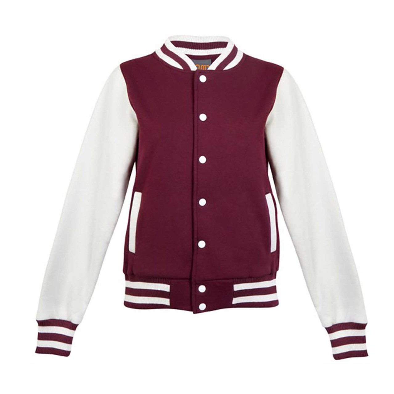 SPIRIT | Plain Ladies & Kids Varsity Jacket - Blank Clothing Australia