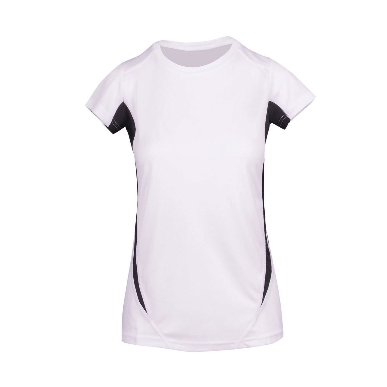 Blank Womens Quick Dry Contrast Tshirts | Shop Wholesale Blank Sports ...