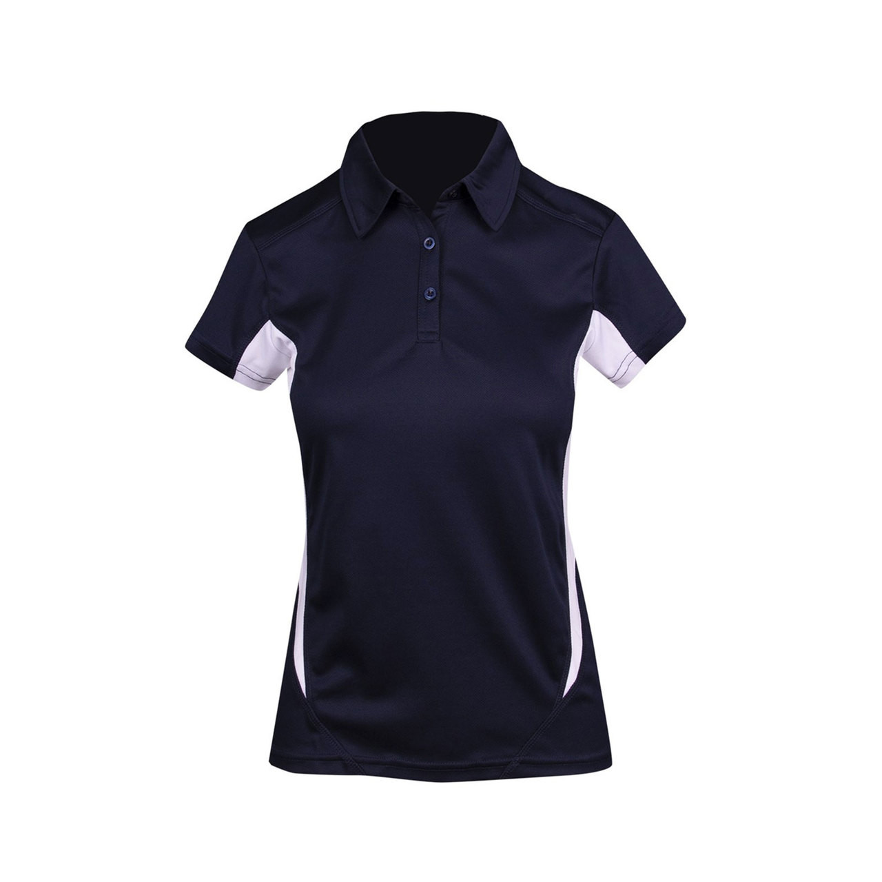 Ladies Cool Dry Contrast Polo Shirts 