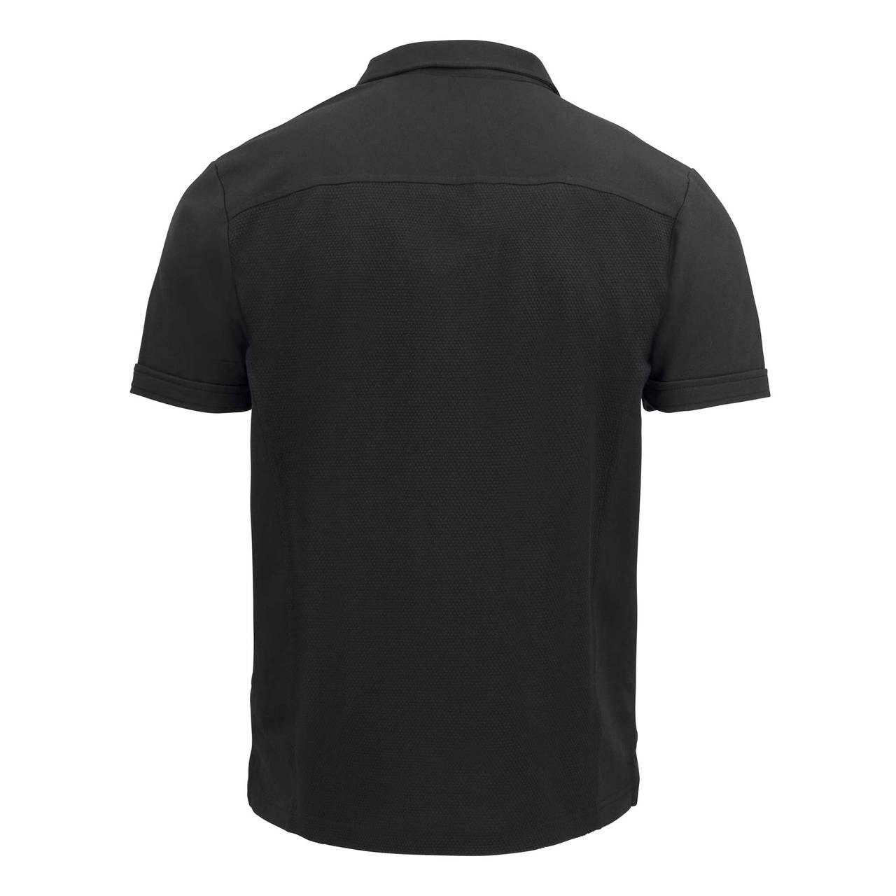 Cotton Jacquard Knit Polo Shirt 