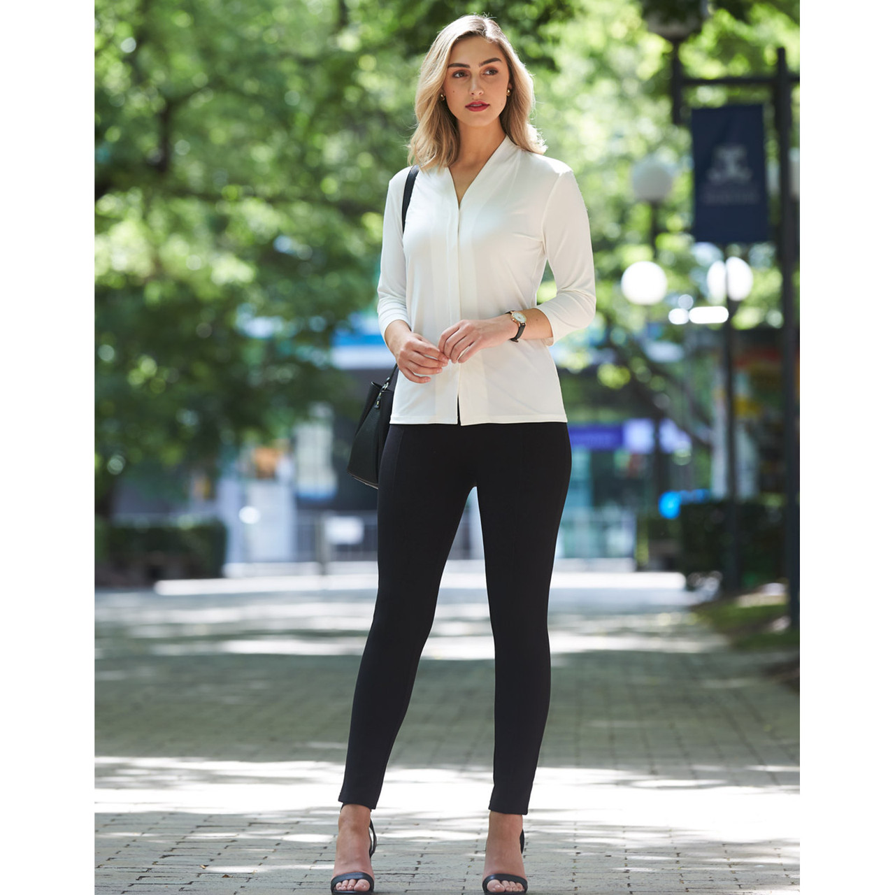 Bulk Buy Plain Ladies Tregging Pants 