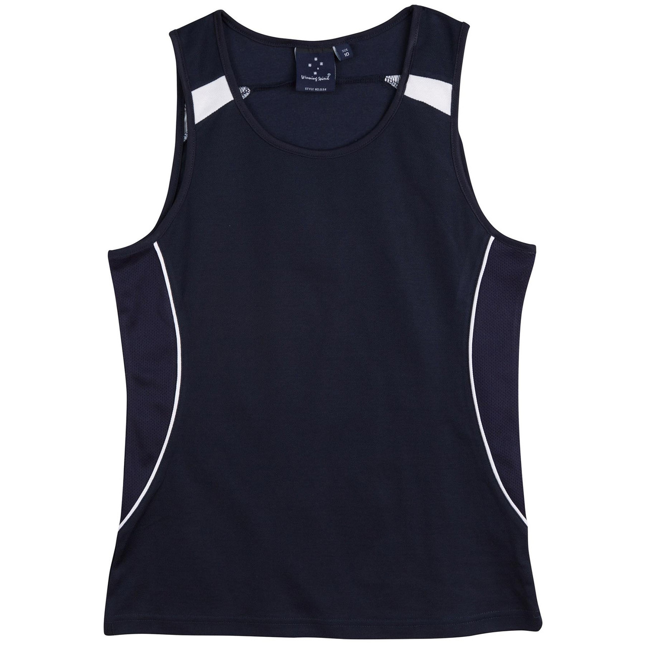 Wholesale Ladies TrueDry Contrast Sport Singlet | Buy Team Sports Uniform