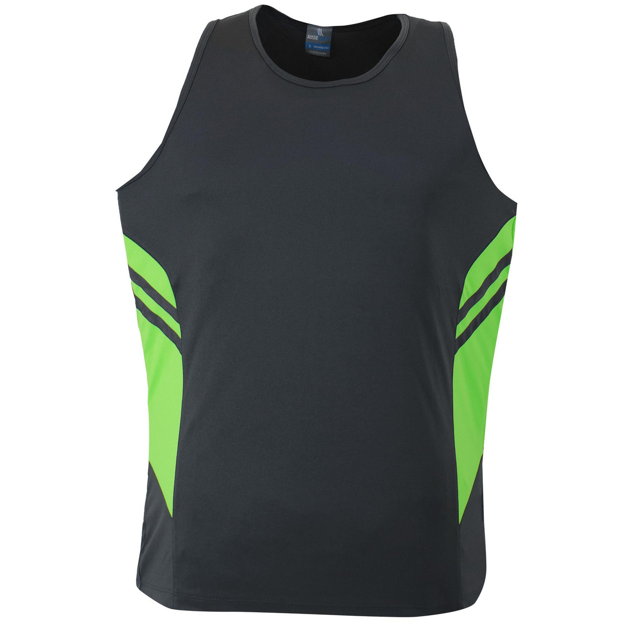 Wholesale Plain Mens Sports Contrast Singlet Bulk Buy Team Active Uniform
