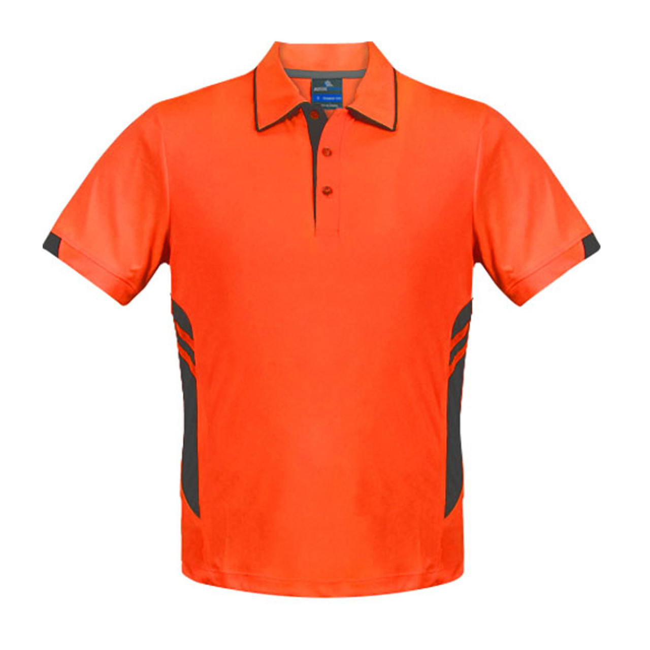 Plain Mens Contrast Sports Polo Shirt 