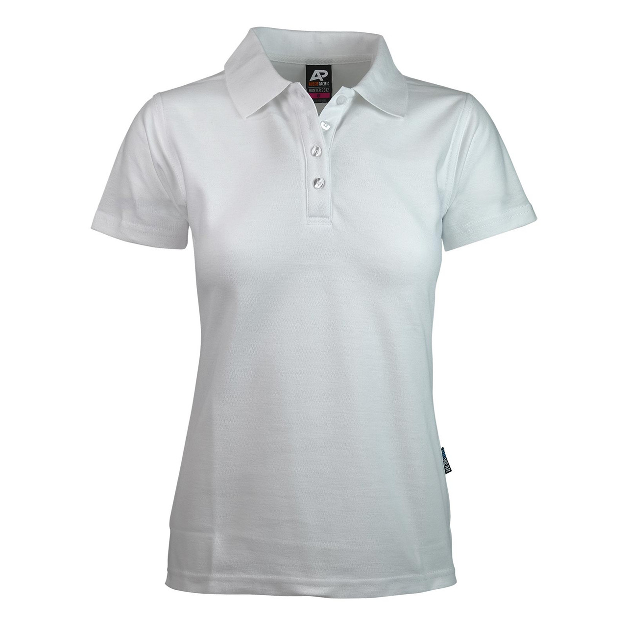 Womens plain white polo shirt Clearance
