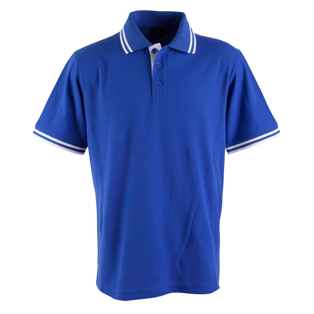Mens Truedry Sports Contrast Trim Polo Shirts | Shop Team Wear Online