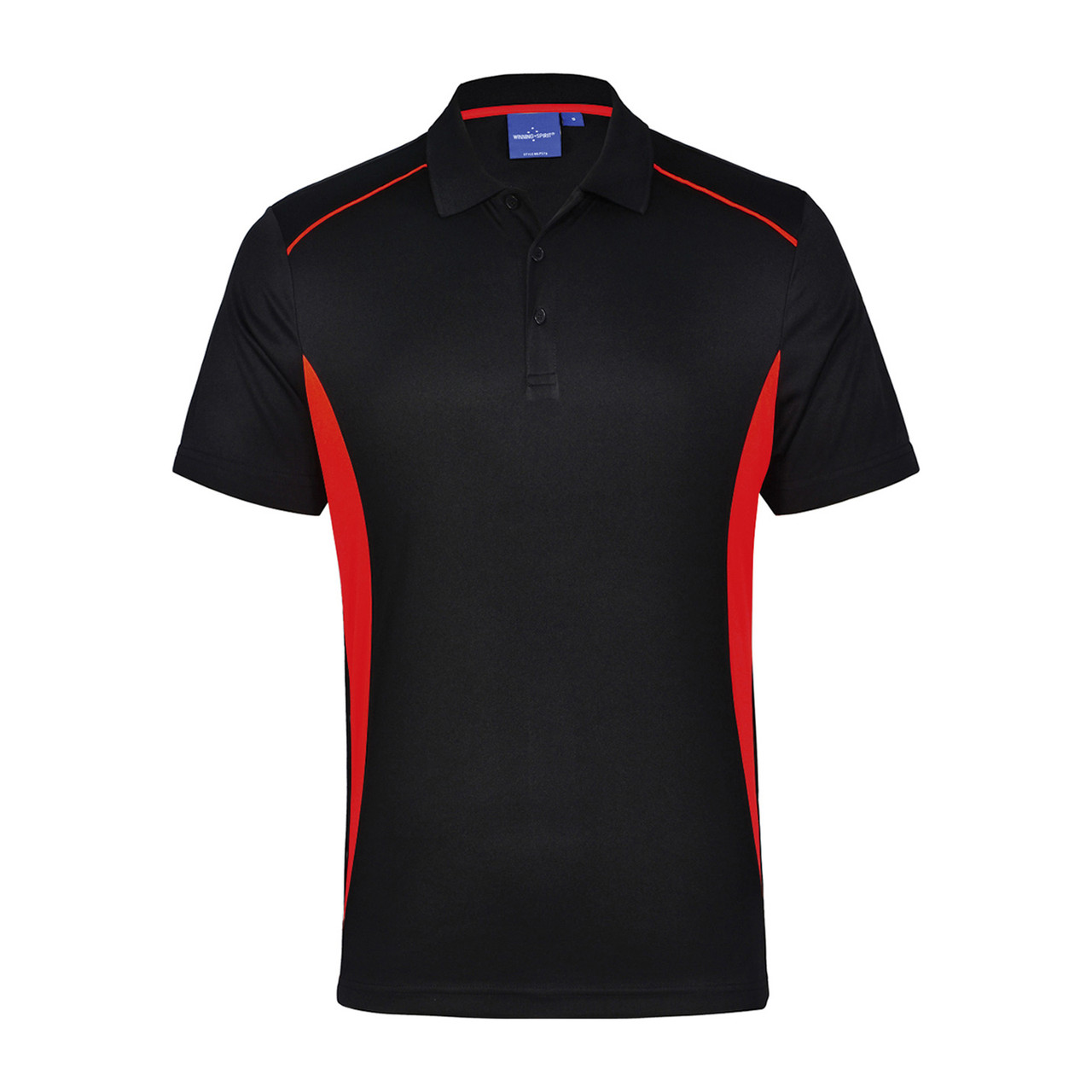 CoolDry Short Sleeve Contrast Polo Shirts | Bulk Buy Active Wear Online