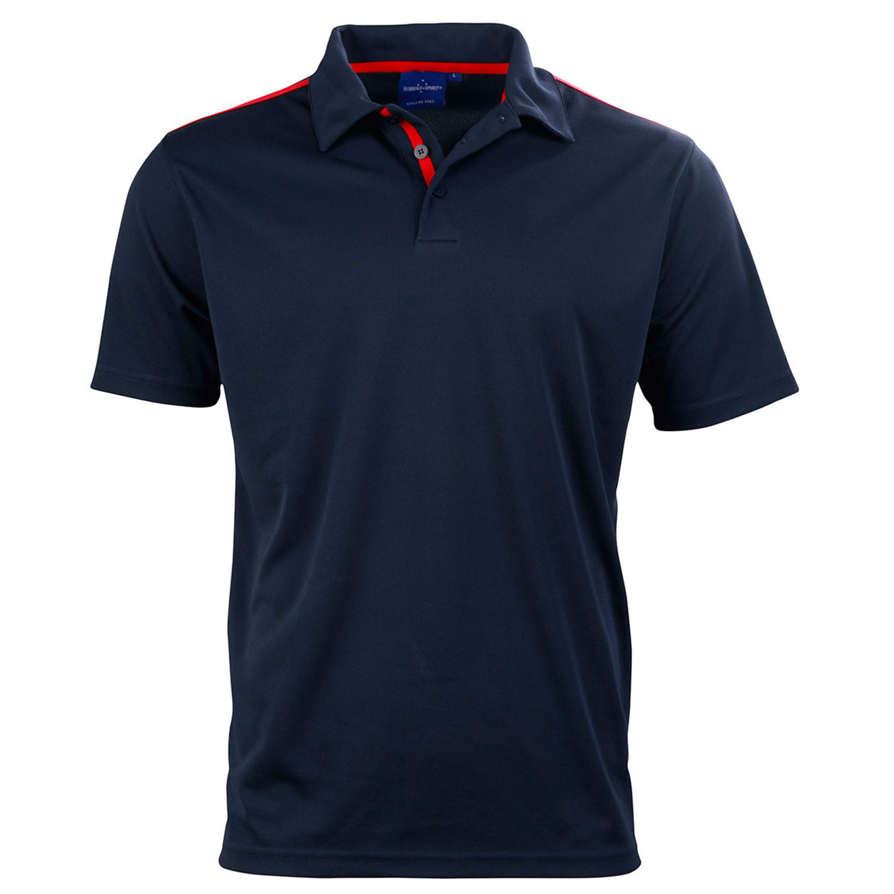Shop Rapid Cool Mens Contrast Polo Shirts | Quick Dry Sports Plain ...