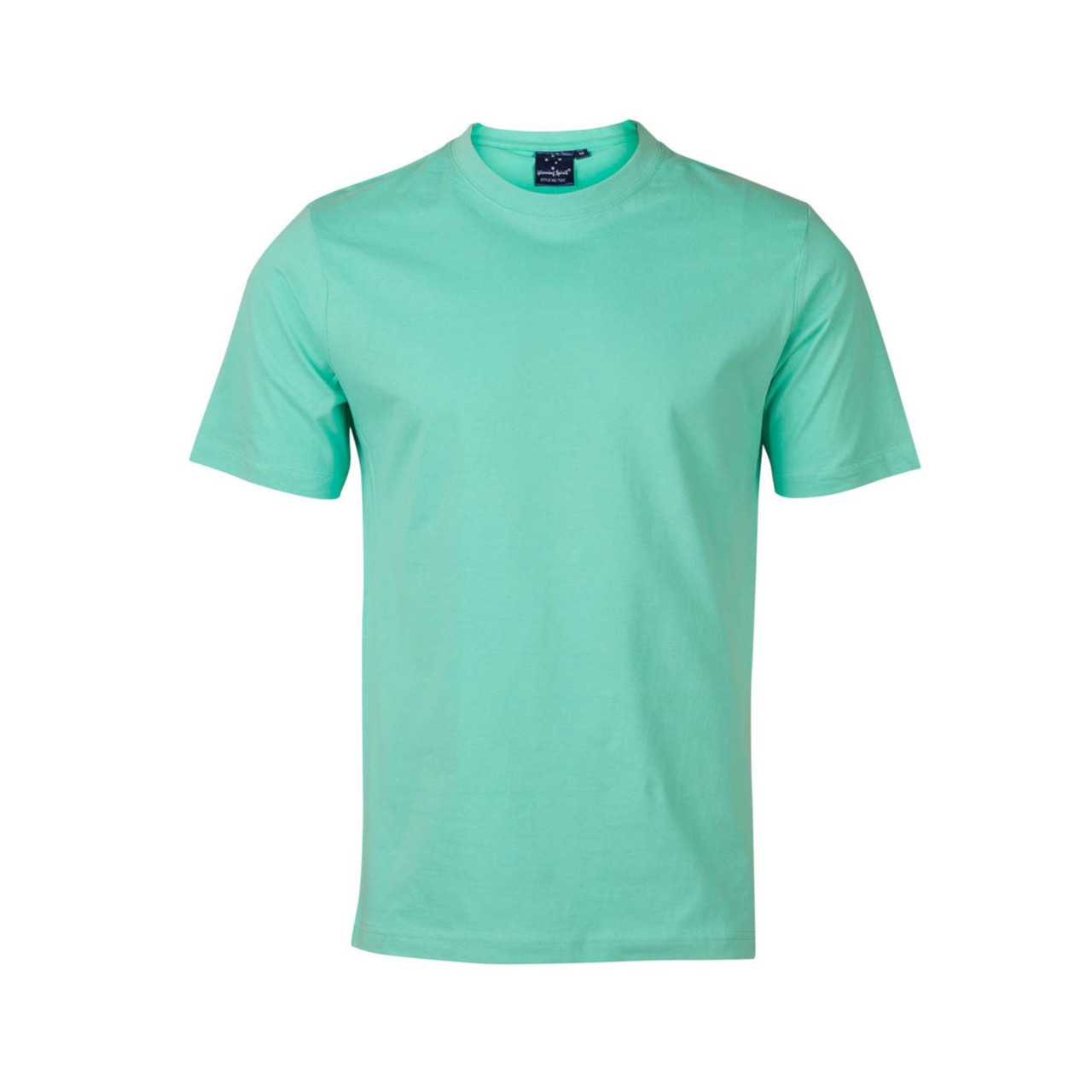 plain light green shirt