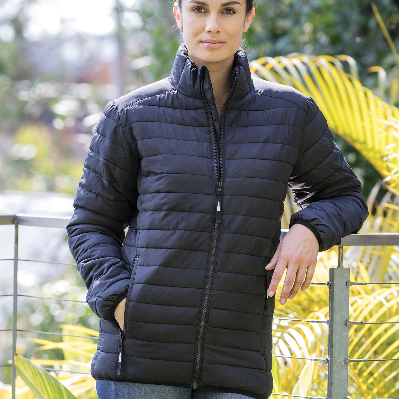 Shop James Harvest Plain Unisex Lined Puffer Jackets Bulk Buy Online