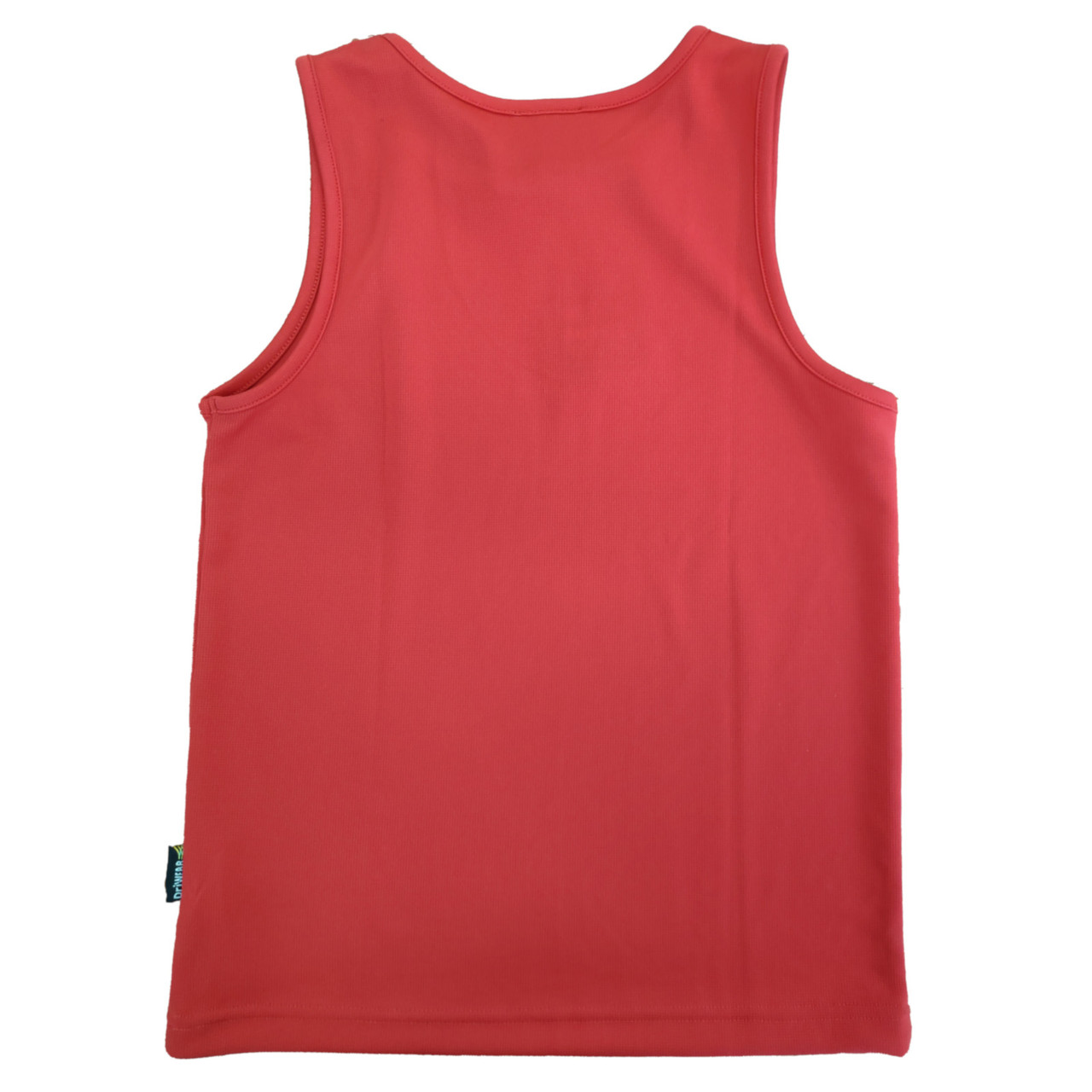 Mens Plain Mini Waffle Knit Poly Moisture Wicking Singlets | Team Wear ...