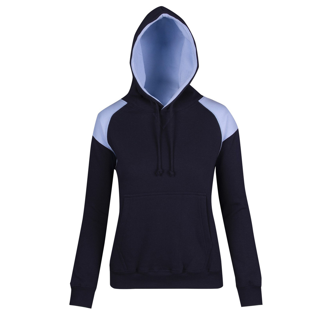 ladies navy hoody