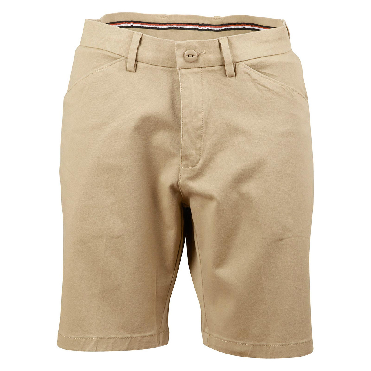 Ladies Slim Fit Stretch Chino Shorts 
