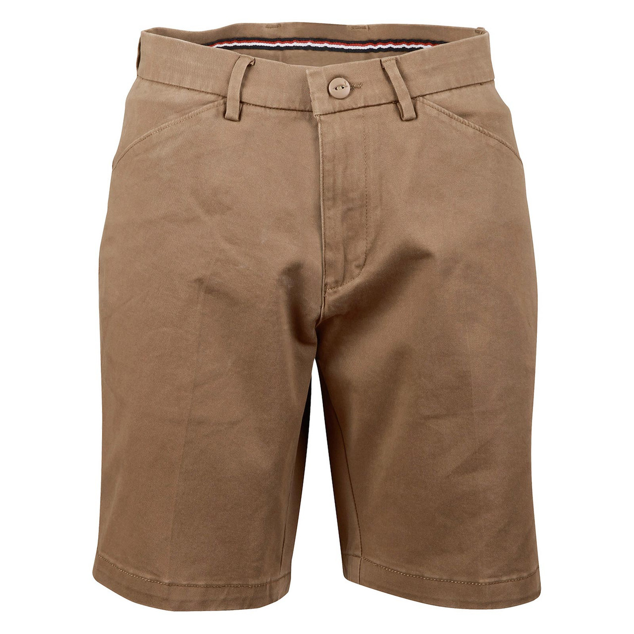 Ladies Slim Fit Stretch Chino Shorts 