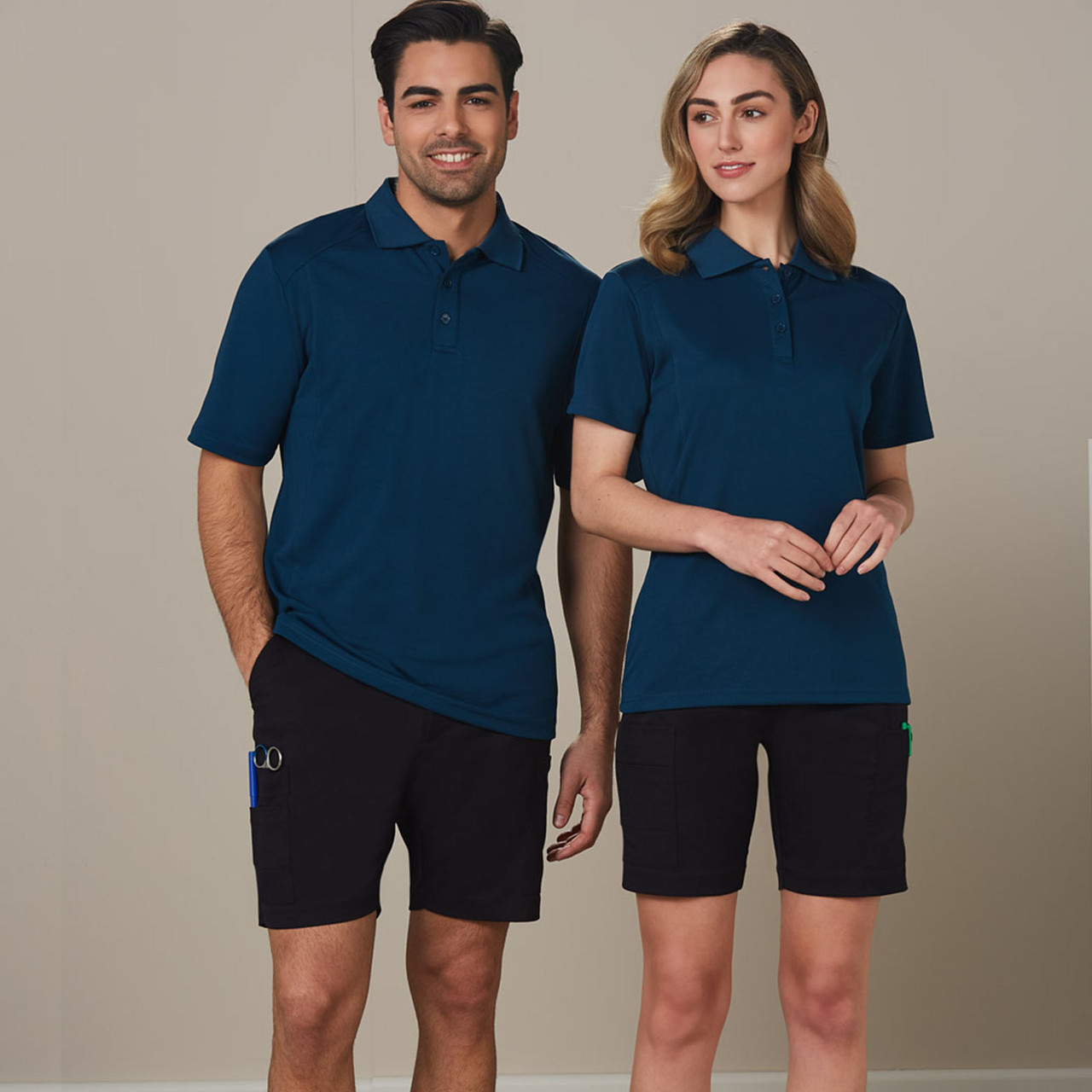 Mens Utility Stretch Easy Care Cargo 