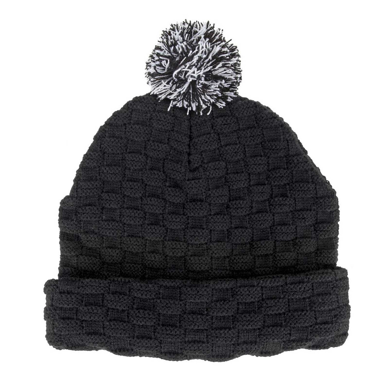 Wholesale Pom Pom Acrylic Knit Beanie 