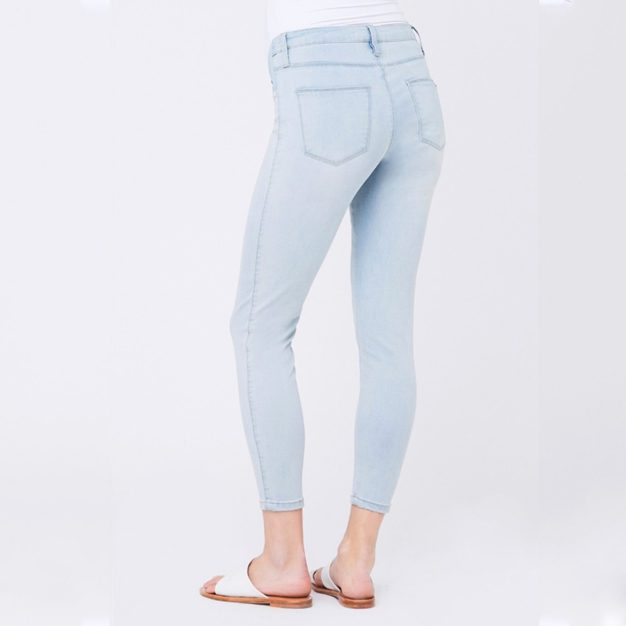 Buy Clean Fade Ripe Maternity Isla Ankle Grazer Denim Jeggings