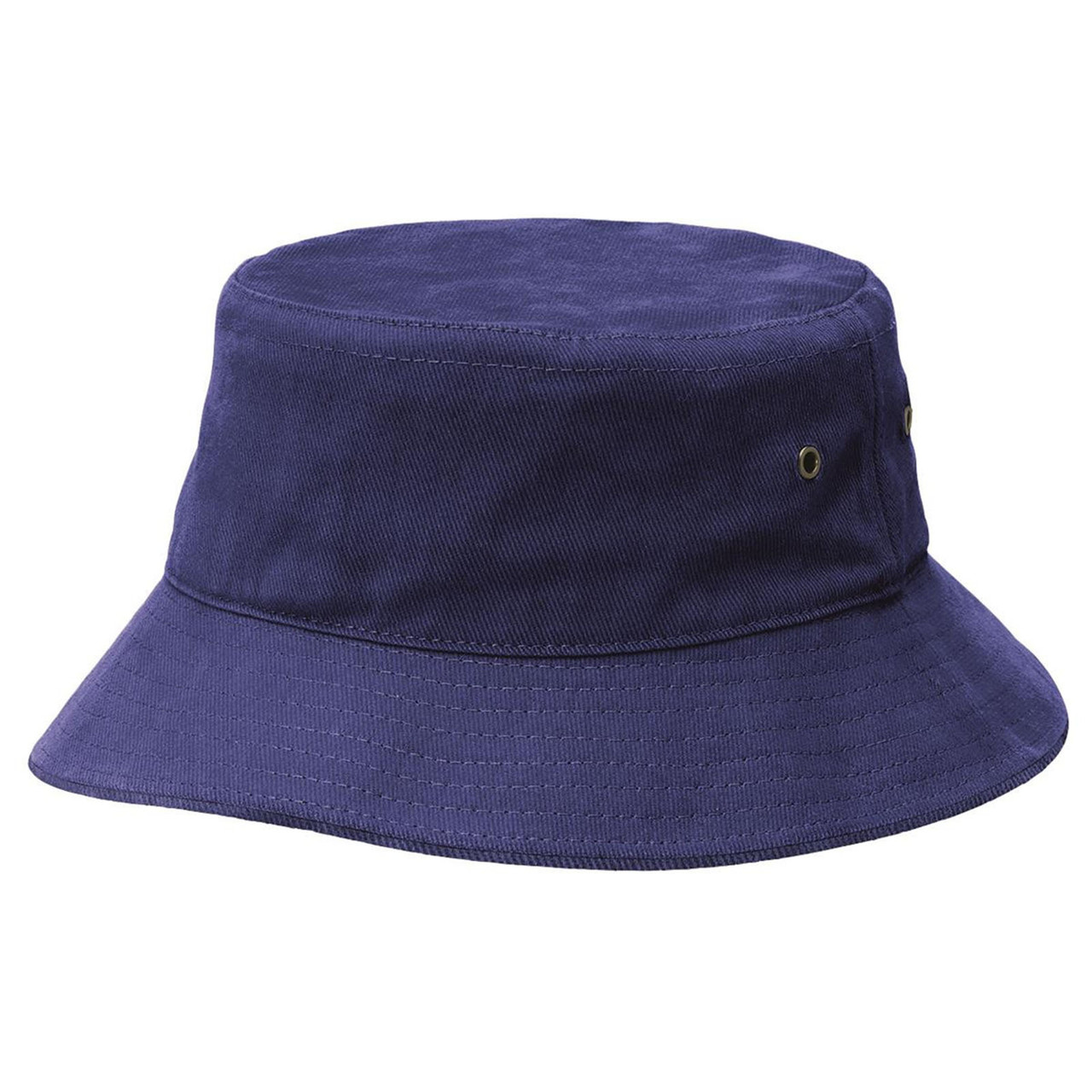 Heavy Cotton Sandwich Brim Bucket Hat | Bulk Buy Plain Hats Online ...