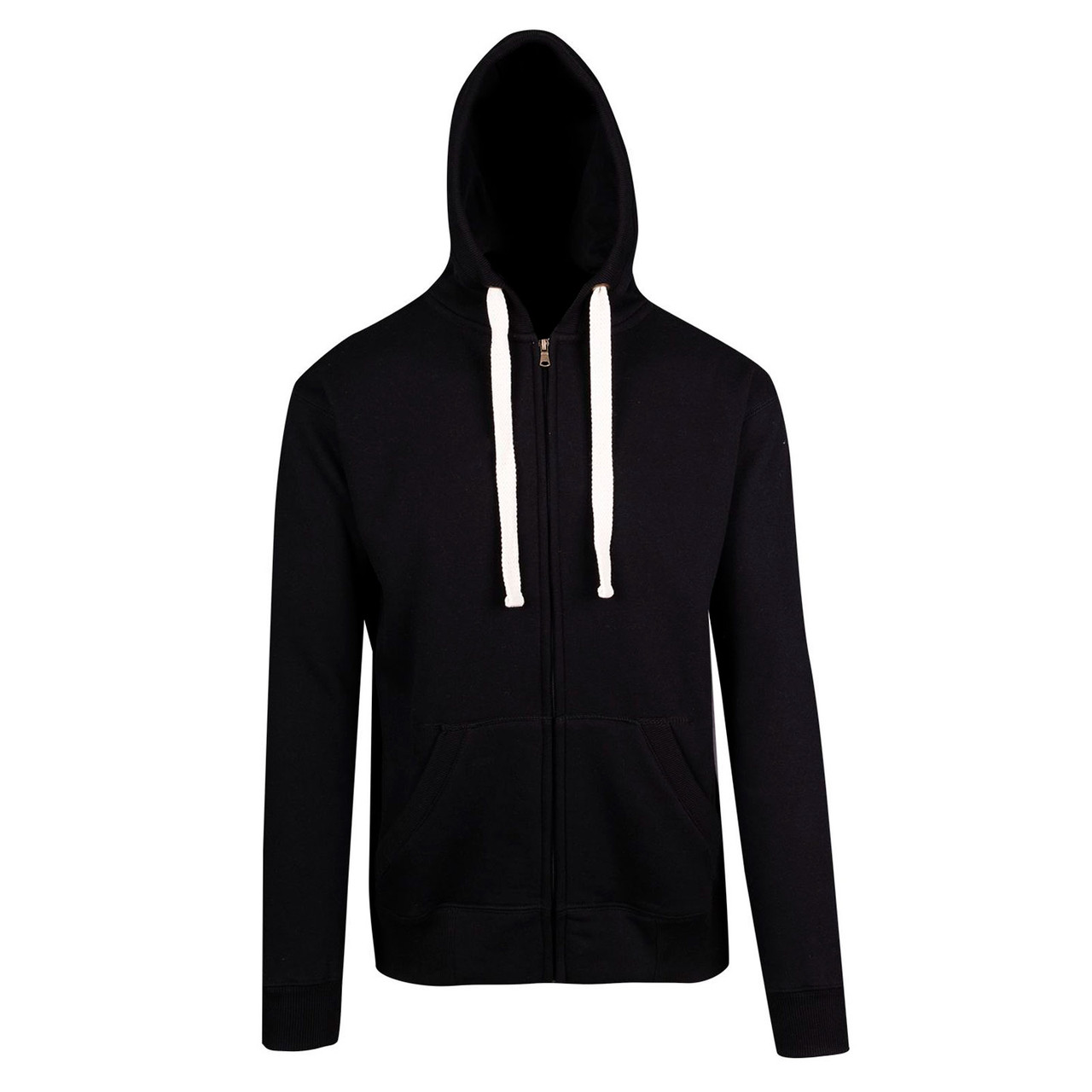 Mens Heavy Zip Fleece Hoodie Jacket | Shop Blank Winter Clothing Online
