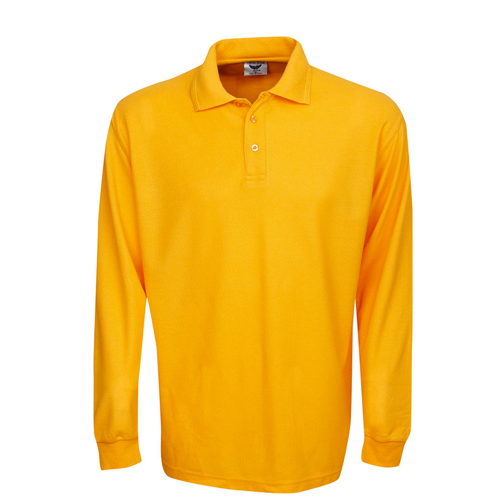 Plain Long Sleeves Polo Shirts Shop Wholesale Blank Clothing Online
