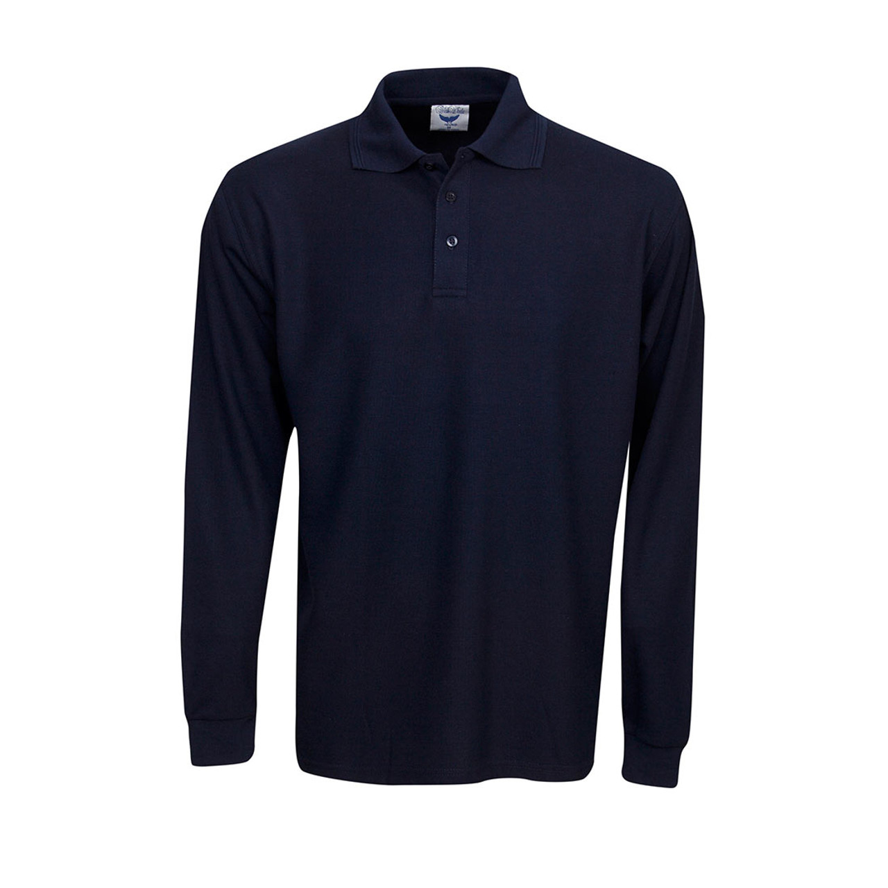 Plain Long Sleeves Polo Shirts | Shop Wholesale Blank Clothing Online